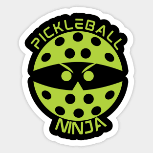 Pickleball Ninja - light green Sticker